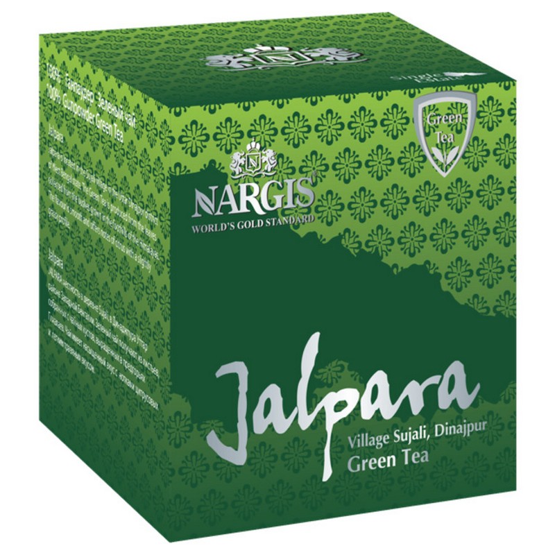 Чай зеленый Nargis Single Estate Jalpara Gun Powder, листовой, 100 г