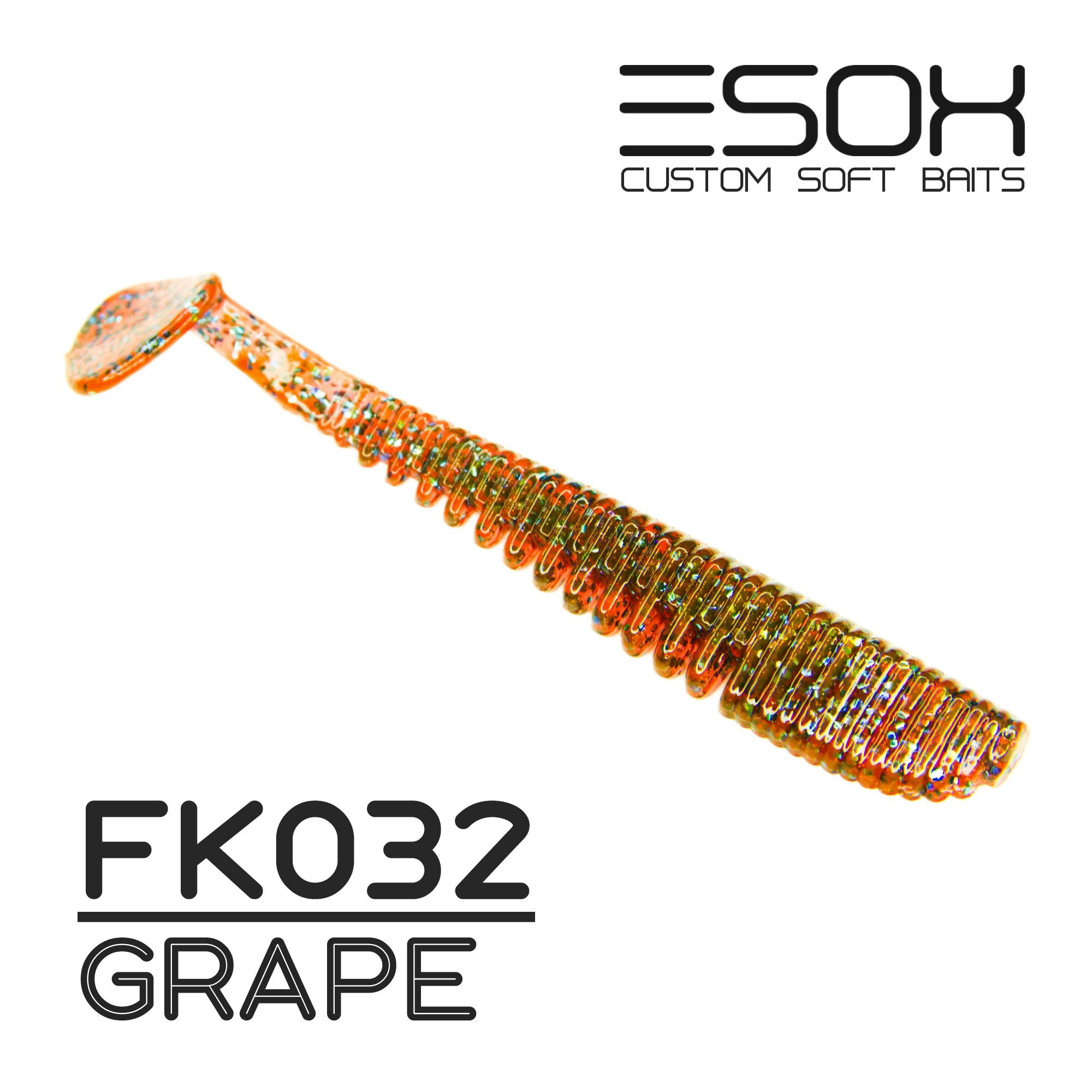 

Силиконовая приманка Esox Awanura 76 мм цвет fk032 Grape 7 шт, Разноцветный, Awanura