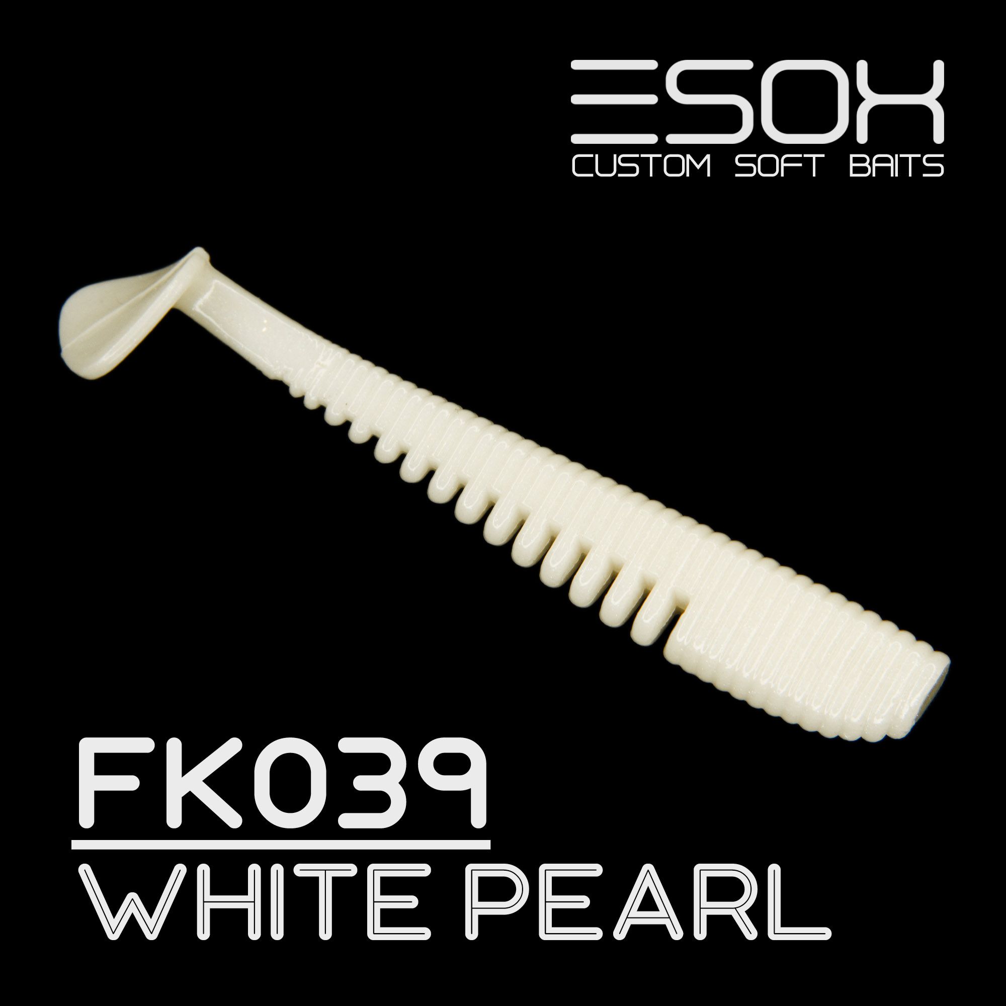 

Силиконовая приманка Esox Awanura 115 мм цвет fk039 White Pearl 4 шт, Разноцветный, Awanura