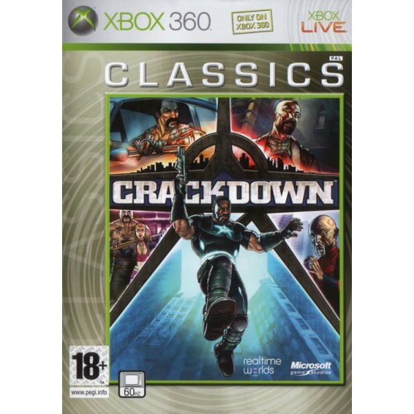 Игра Crackdown (Xbox 360; Xbox One; Xbox Series X, полностью на иностранном языке)