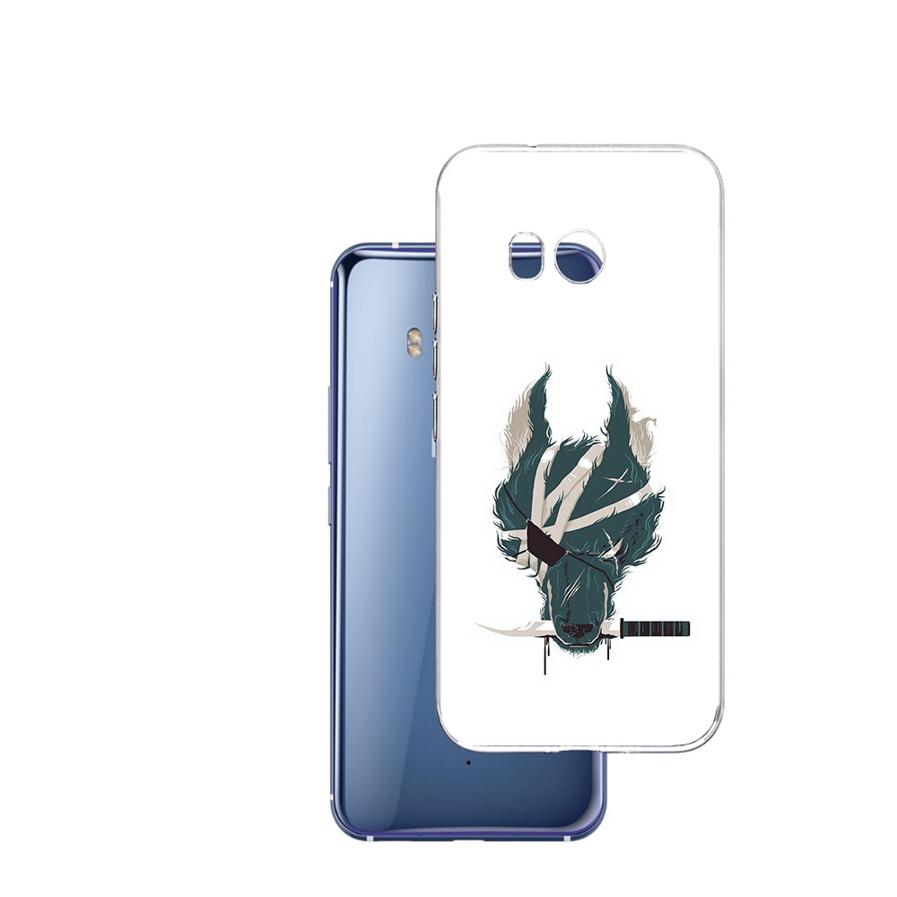 

Чехол MyPads Tocco для HTC U11 волк-разбойник, Прозрачный, Tocco