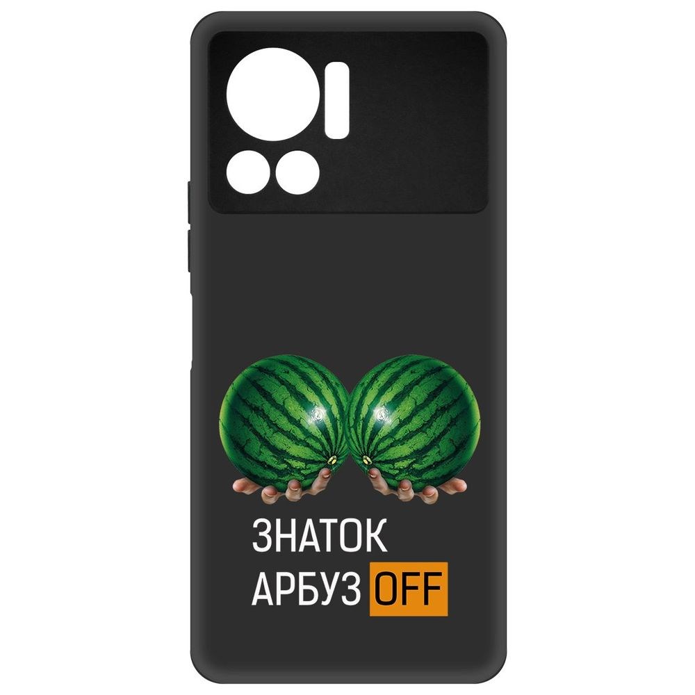 

Чехол-накладка Софт Знаток арбузов для Infinix Note 12 VIP