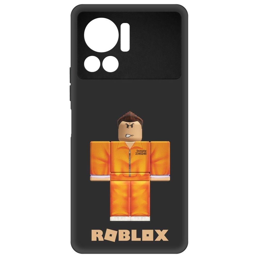 

Чехол-накладка Софт Roblox-Заключенный для Infinix Note 12 VIP, Черный