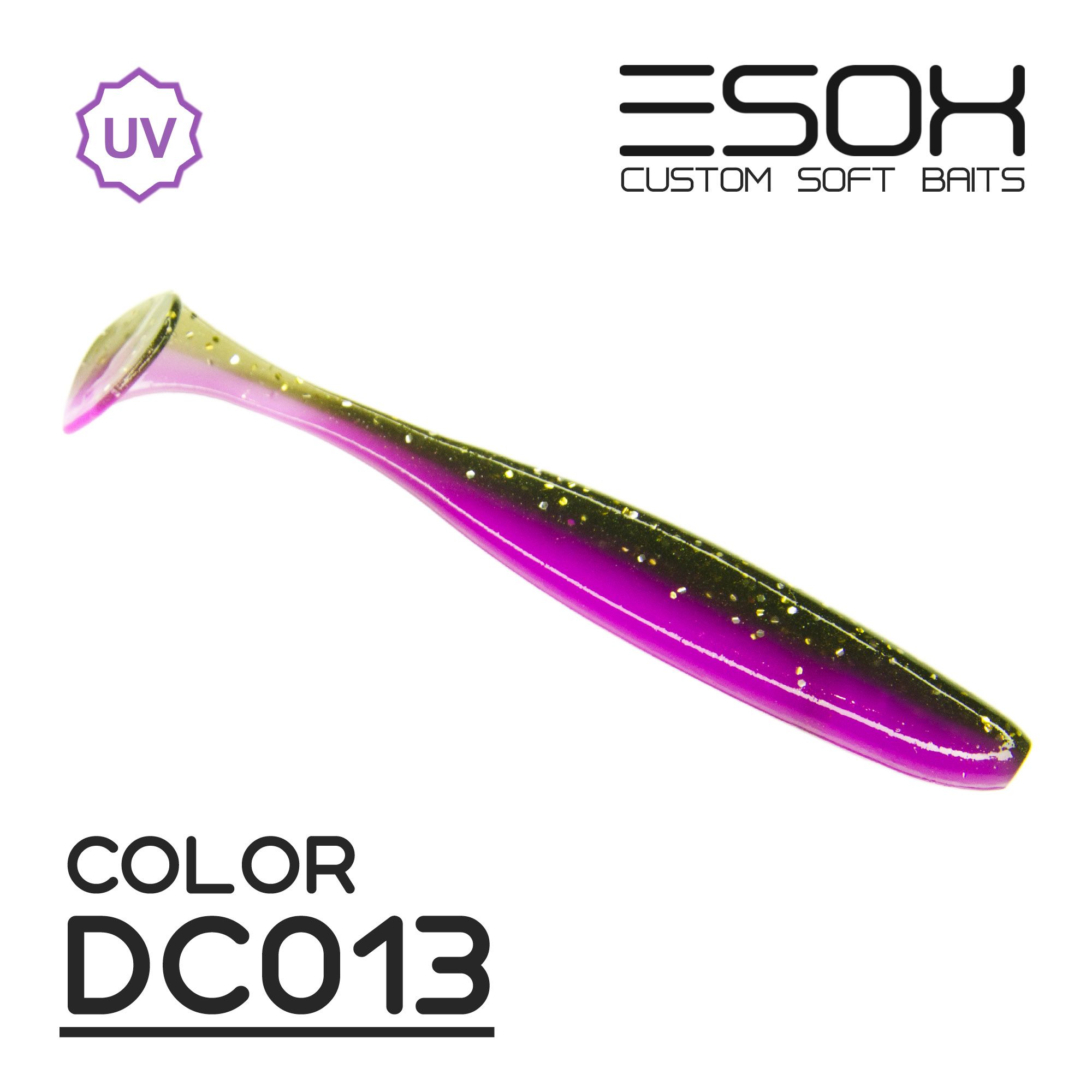 

Силиконовая приманка Esox Sheasy 80 мм цвет dc013 6 шт, Разноцветный, Sheasy