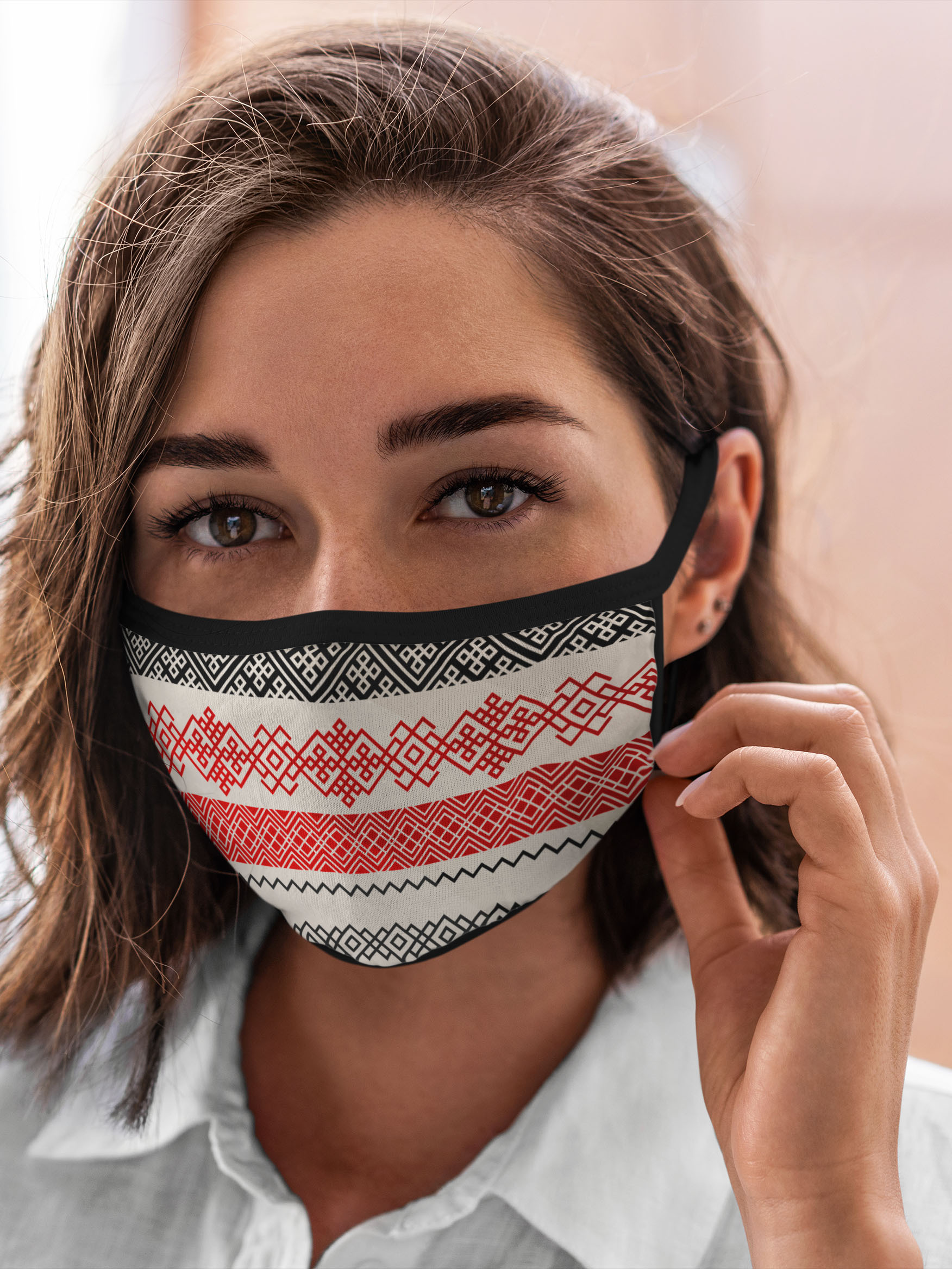 

Многоразовая маска унисекс Burnettie Иероглифы Славянский Узор Красно Черный, Разноцветный, Иероглифы Славянский Узор Красно Черный