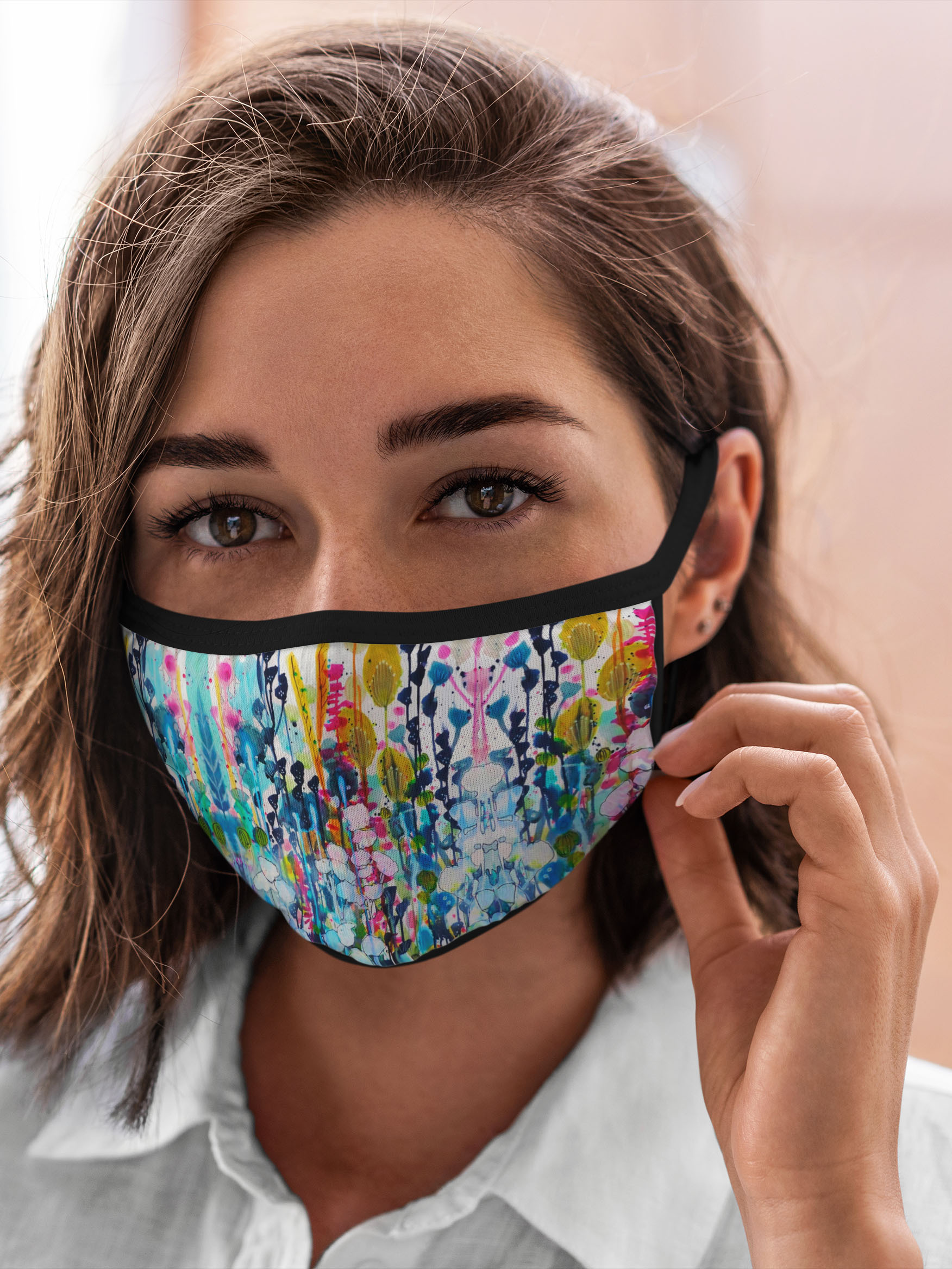 

Многоразовая маска унисекс Burnettie Цветы Watercolor Flowers, Разноцветный, Цветы Watercolor Flowers