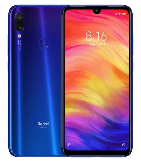 

Смартфон Xiaomi 4/64GB Blue, Redmi Note 7