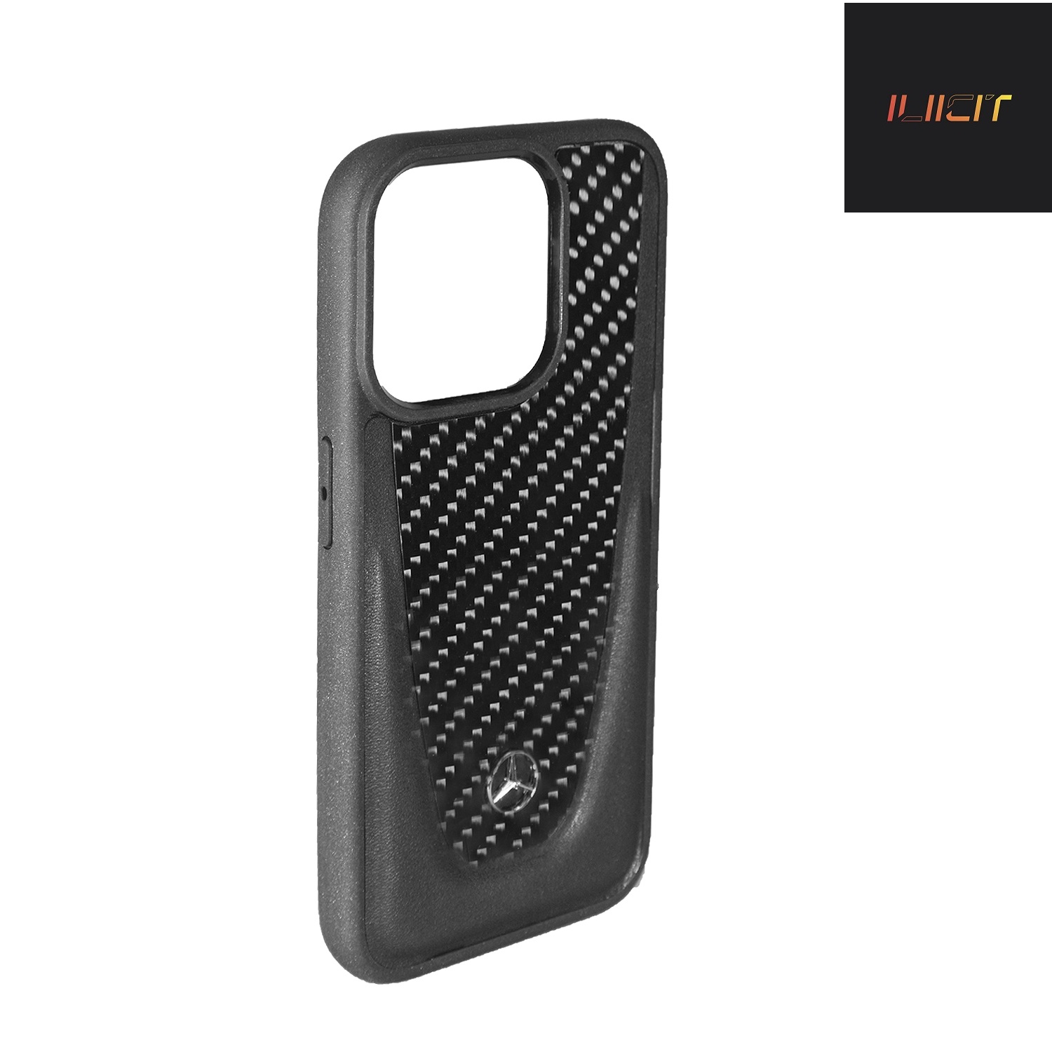 

Чехол iPhone 15 Pro Max Benz Dynamic line, черный (IS005288)