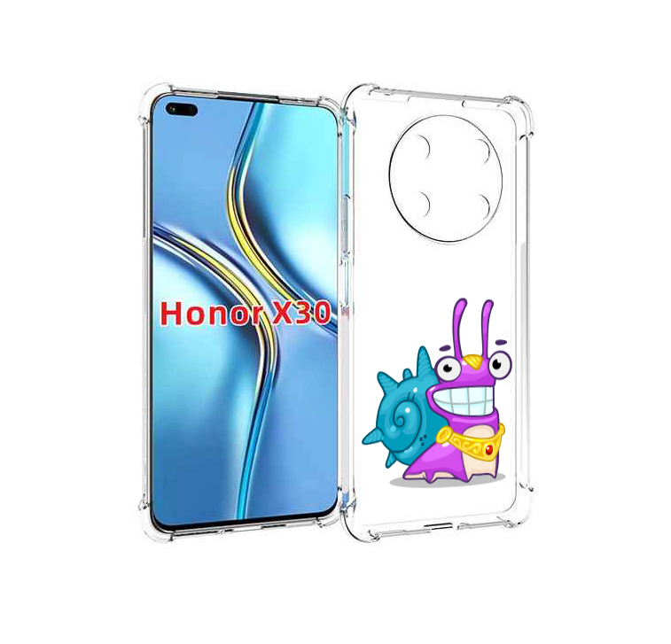 

Чехол MyPads улитка-принц для Honor X30 / Magic4 Lite 5G, Прозрачный, Tocco