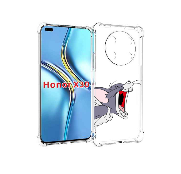 

Чехол MyPads том-голодный для Honor X30 / Magic4 Lite 5G, Прозрачный, Tocco