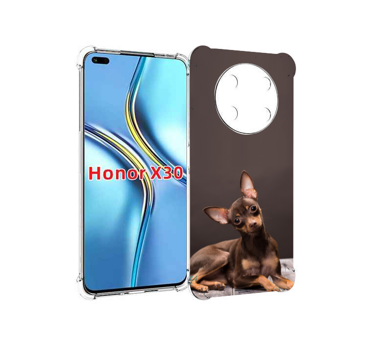 

Чехол MyPads тои терьер для Honor X30 / Magic4 Lite 5G, Прозрачный, Tocco