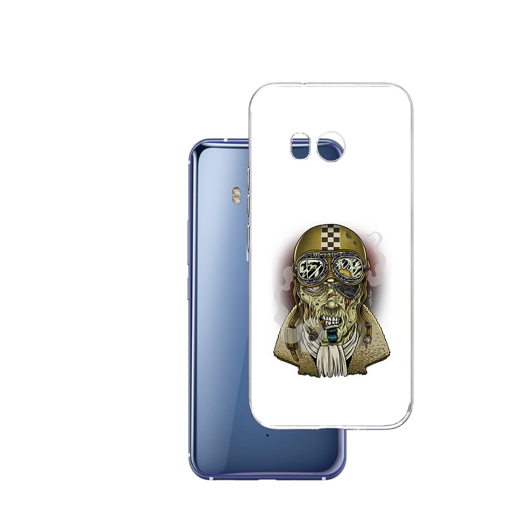 

Чехол MyPads Tocco для HTC U11 военный зомби, Прозрачный, Tocco