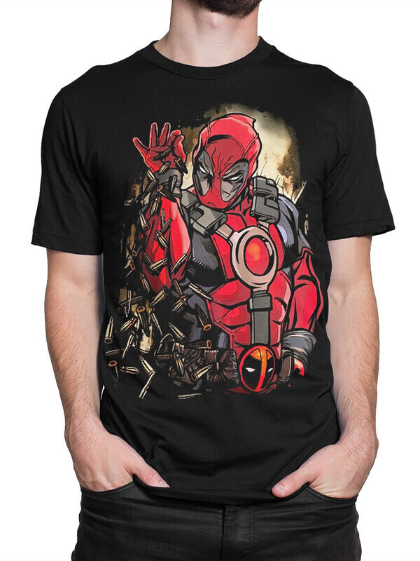 

Футболка мужская Dream Shirts Супергерой 10008742 черная XL, Супергерой 10008742