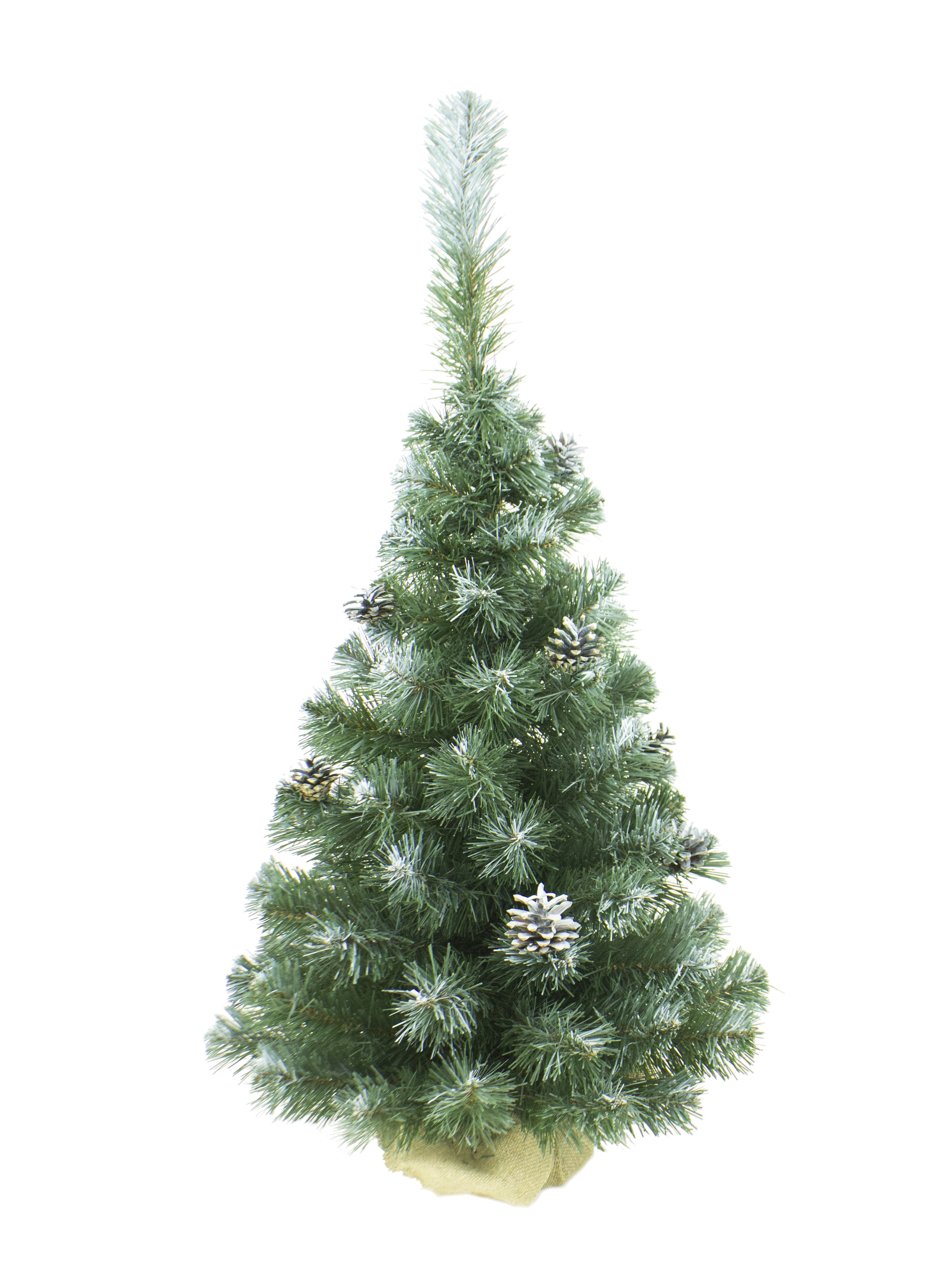 Ель искусственная Morozco Кавказская 5909 90 см зеленая заснеженная 1555₽