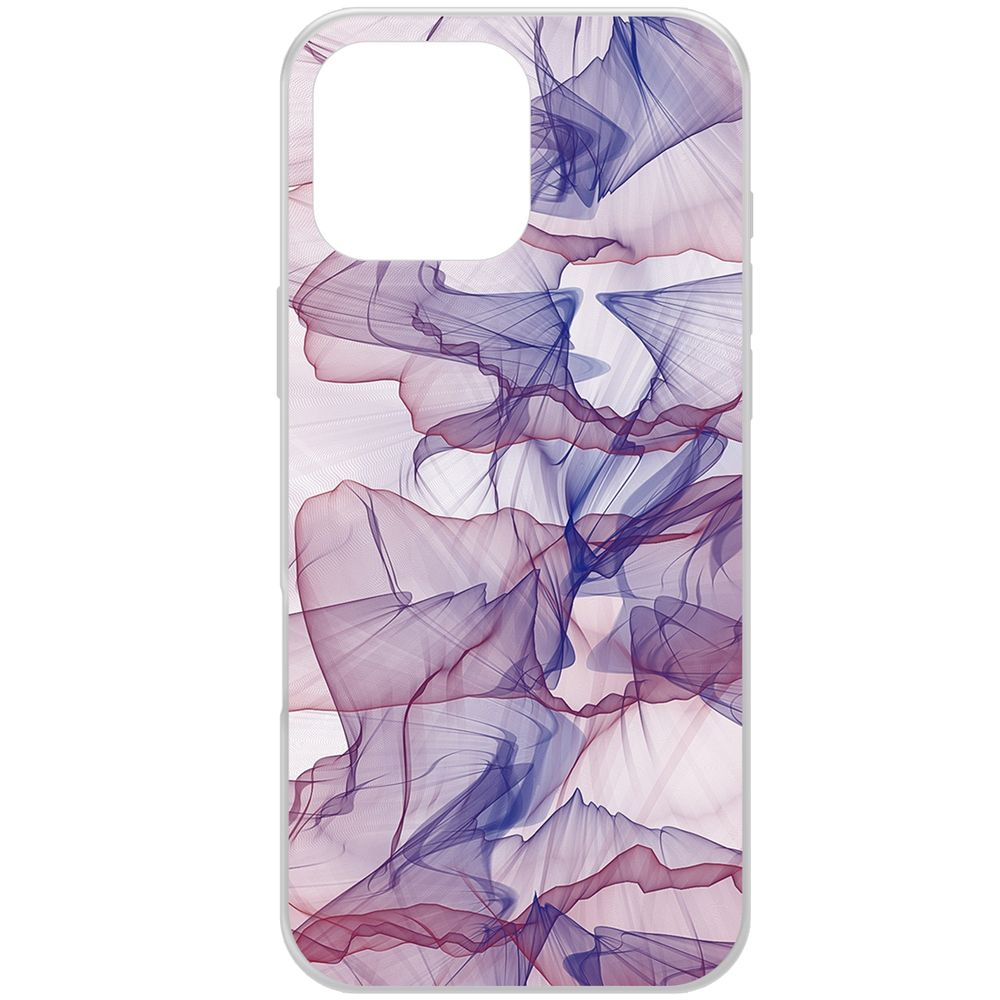 

Чехол-накладка Krutoff Clear Case Абстракт 15 для iPhone 16 Pro Max, Прозрачный