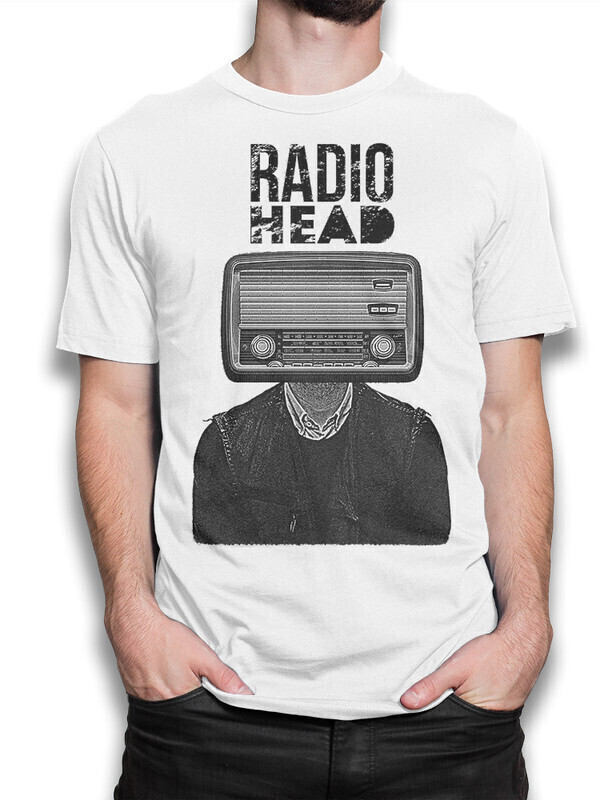

Футболка мужская Dream Shirts Radiohead 10008722 белая XS, Radiohead 10008722