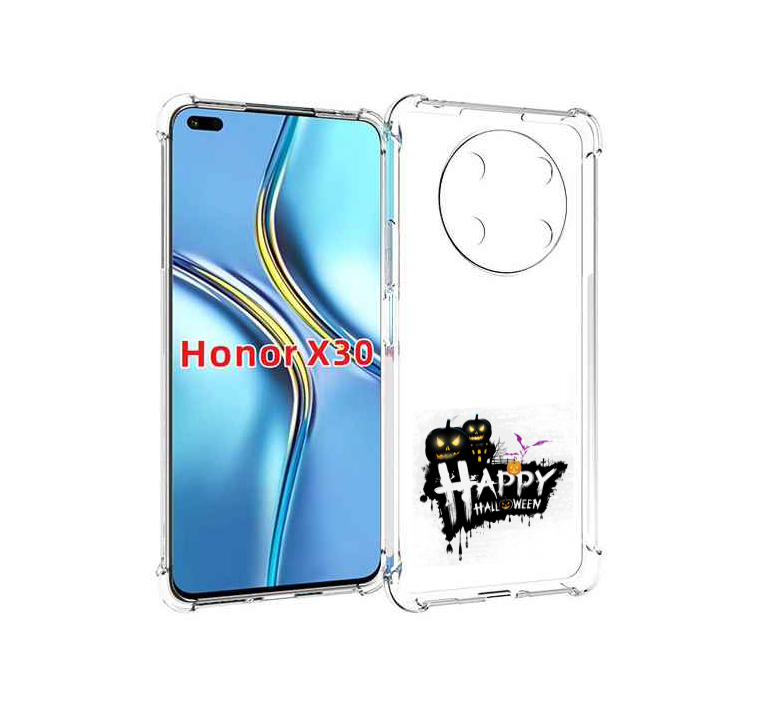 

Чехол MyPads счастливого хэллоуина для Honor X30 / Magic4 Lite 5G, Прозрачный, Tocco