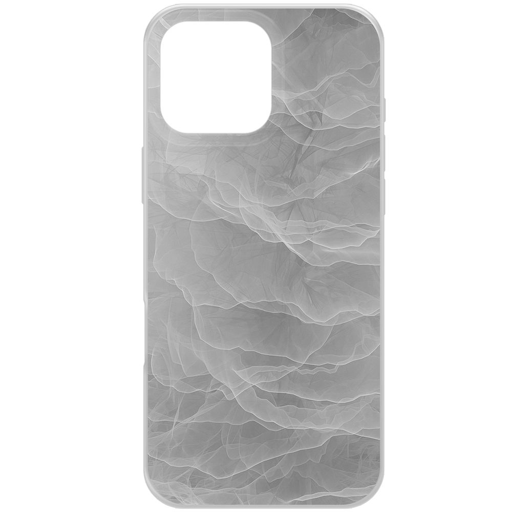 

Чехол-накладка Krutoff Clear Case Абстракт туман для iPhone 16 Pro Max, Прозрачный