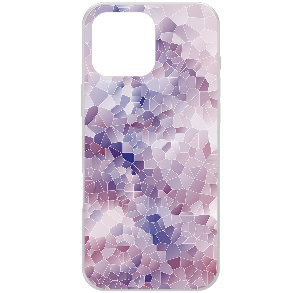 

Чехол-накладка Krutoff Clear Case Витраж 2 для iPhone 16 Pro Max, Прозрачный