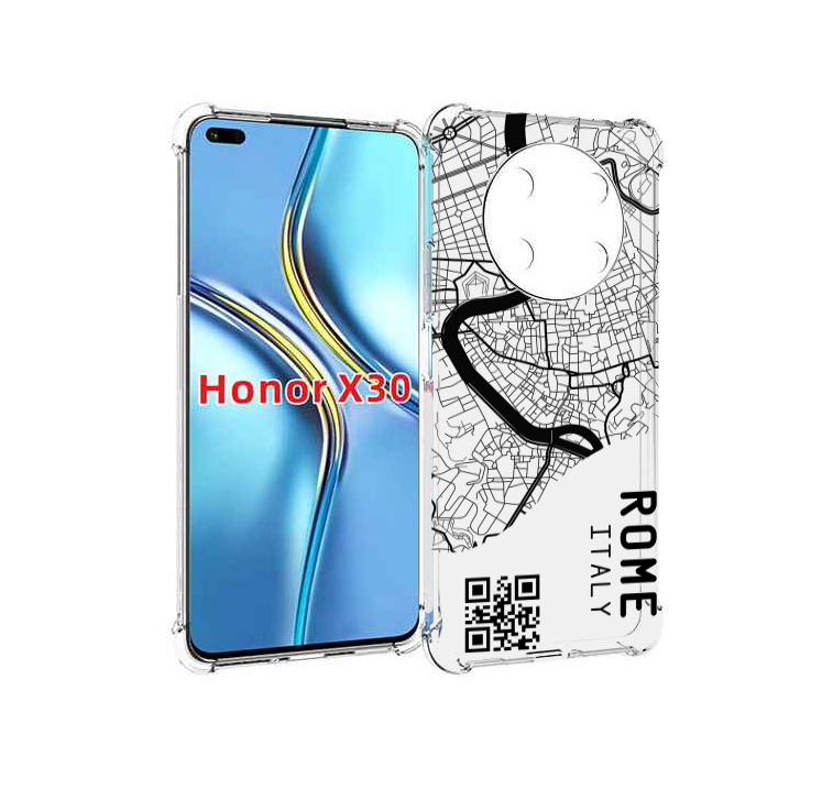 

Чехол MyPads схема-рим для Honor X30 / Magic4 Lite 5G, Прозрачный, Tocco