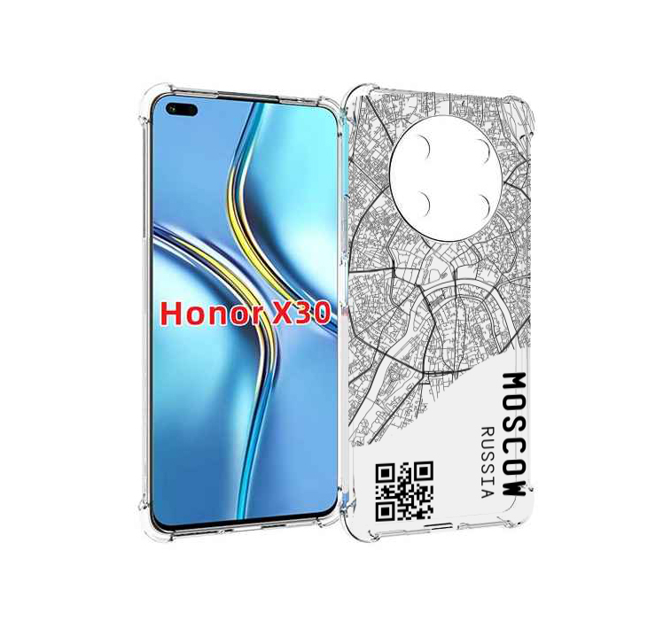 

Чехол MyPads схема-москва для Honor X30 / Magic4 Lite 5G, Прозрачный, Tocco