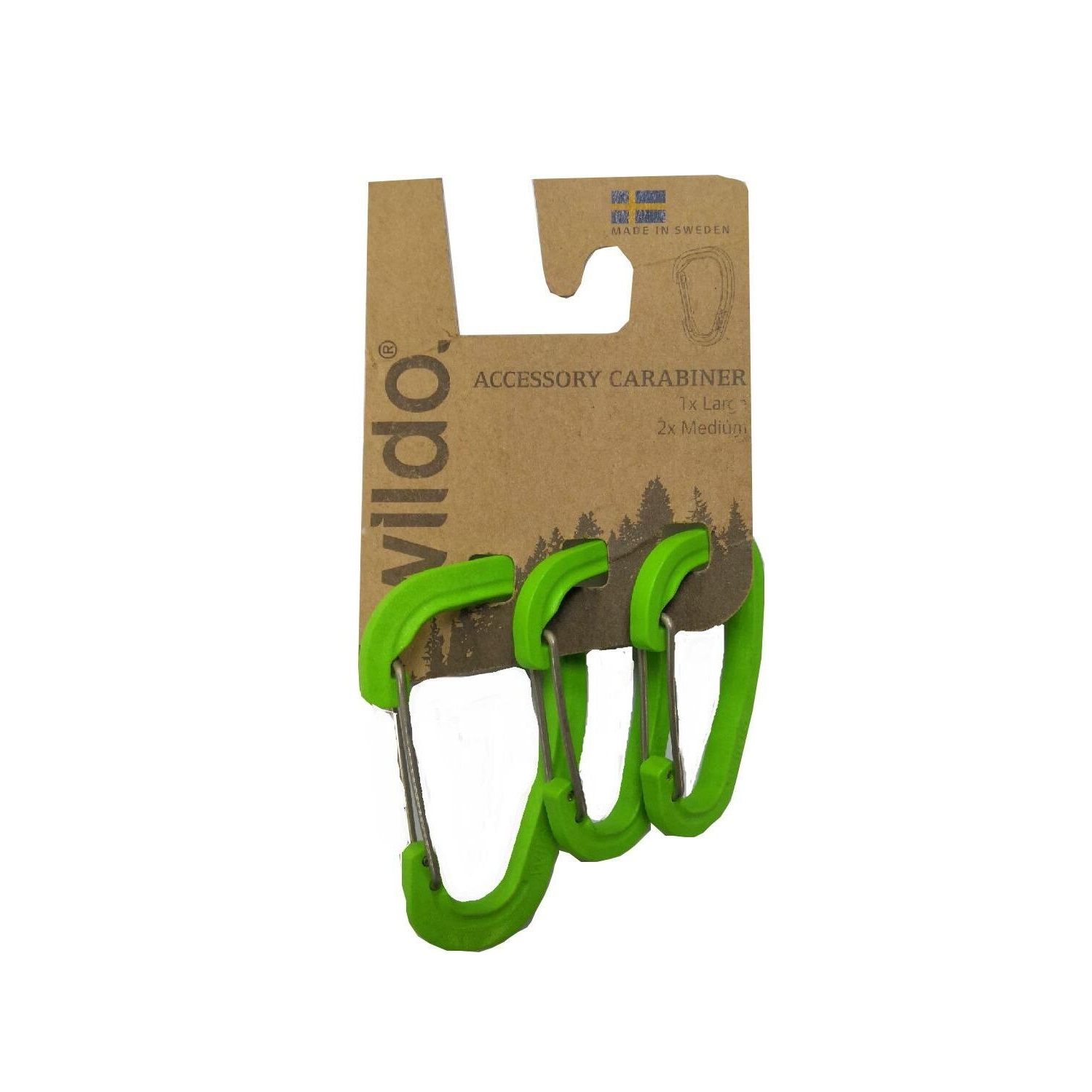 фото Набор карабинов wildo 2019 accessory carabiner set of three для аксессуаров wildo apple