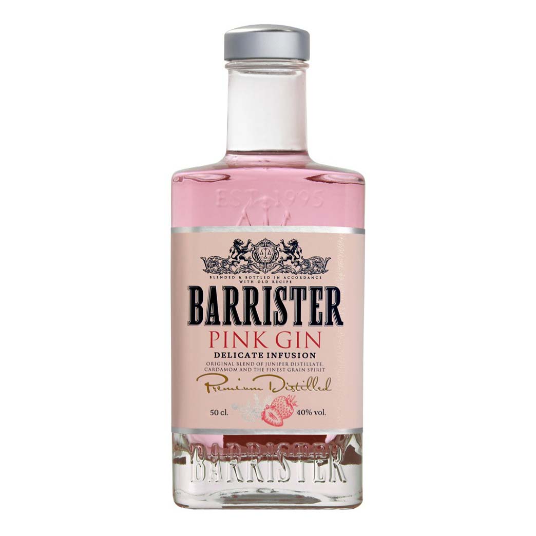 

Джин Barrister Pink 40% 0,5 л