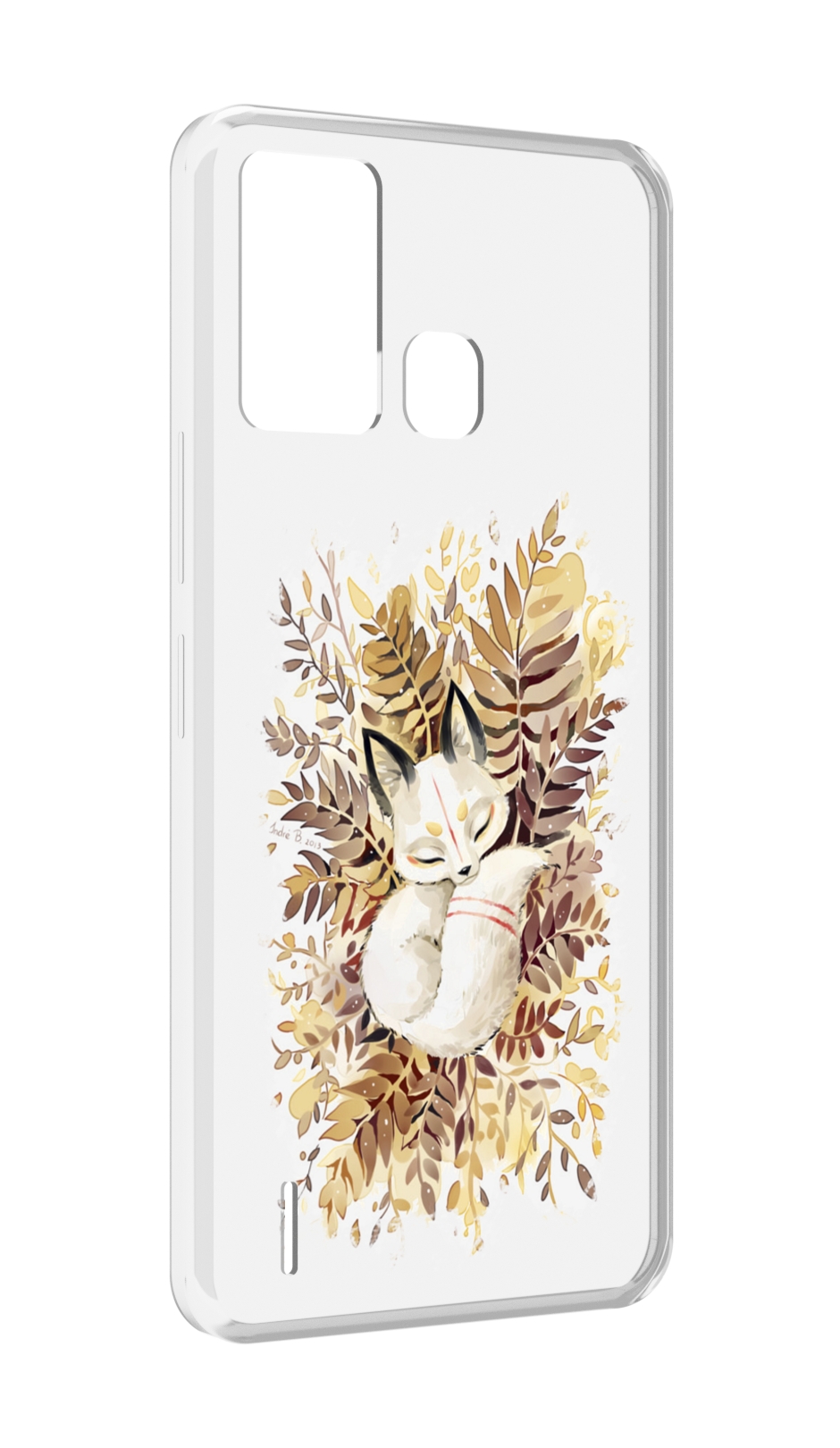 

Чехол MyPads лисенок в траве для ITEL S16 / ITEL Vision 1 Pro, Прозрачный, Tocco