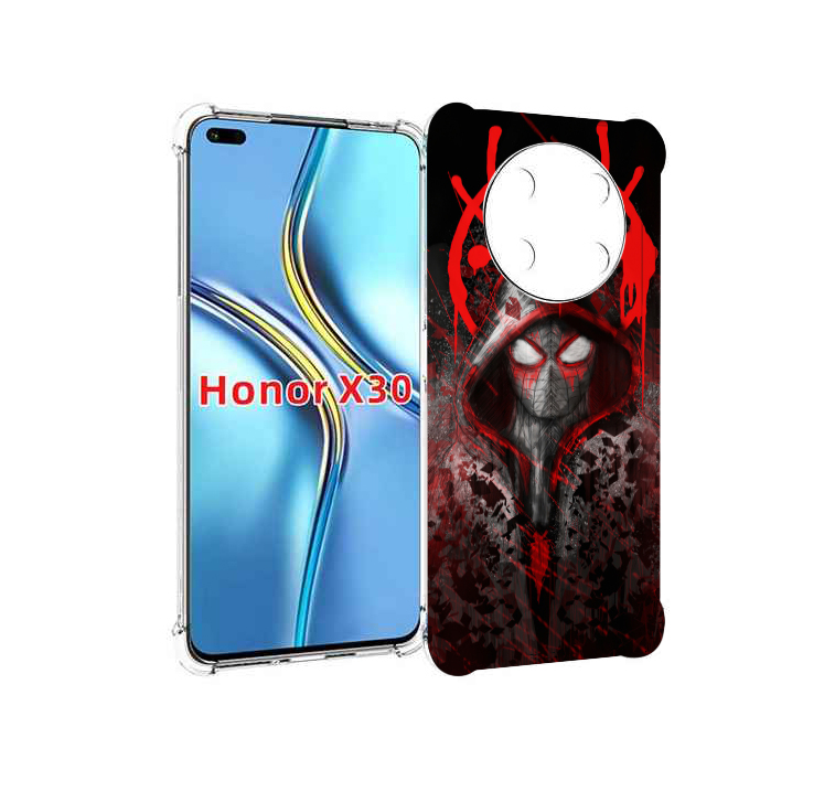 

Чехол MyPads страшный человек паук мужской для Honor X30 / Magic4 Lite 5G, Прозрачный, Tocco