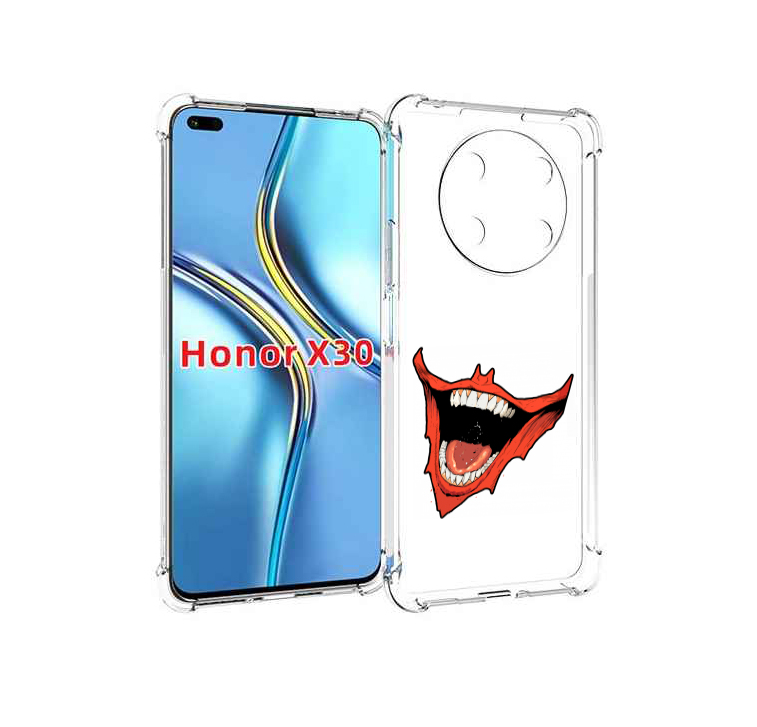 

Чехол MyPads страшная-улыбка для Honor X30 / Magic4 Lite 5G, Прозрачный, Tocco