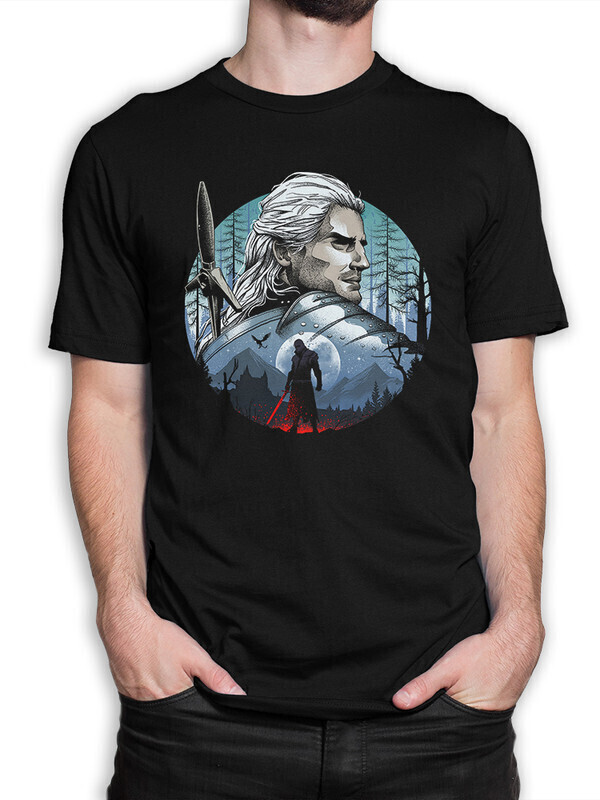 

Футболка мужская Dream Shirts Ведьмак Геральт 10008672 черная 3XL, Ведьмак Геральт 10008672