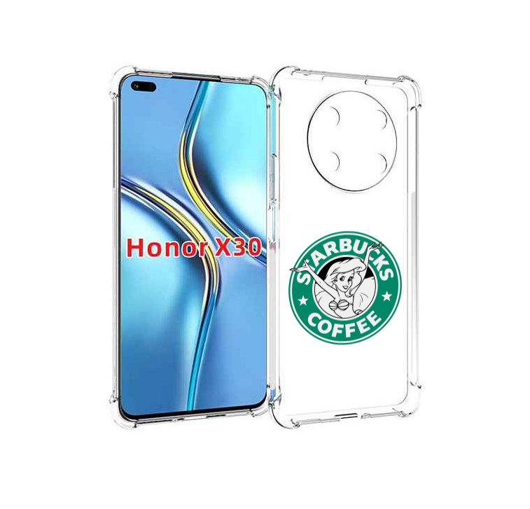

Чехол MyPads старбакс-кофее для Honor X30 / Magic4 Lite 5G, Прозрачный, Tocco