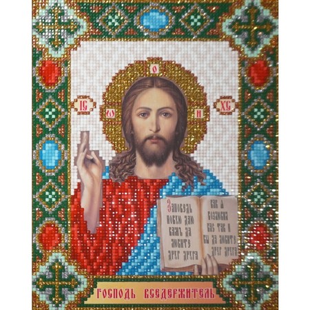 

АРТ СОЛО Алмазная вышивка Господь Вседержитель AT5002, 20x24.6 см