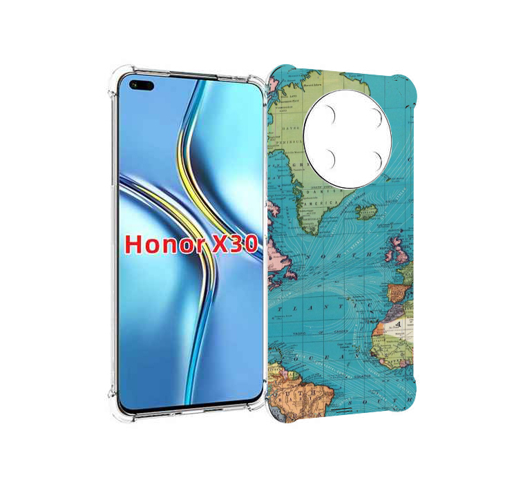 

Чехол MyPads старая карта земли для Honor X30 / Magic4 Lite 5G, Прозрачный, Tocco