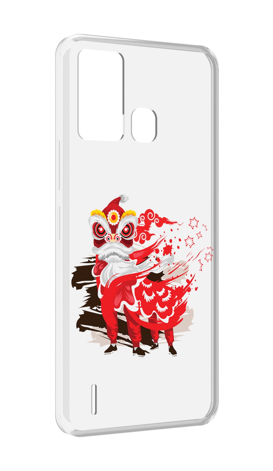 

Чехол MyPads красный-карнавал для ITEL S16 / ITEL Vision 1 Pro, Прозрачный, Tocco