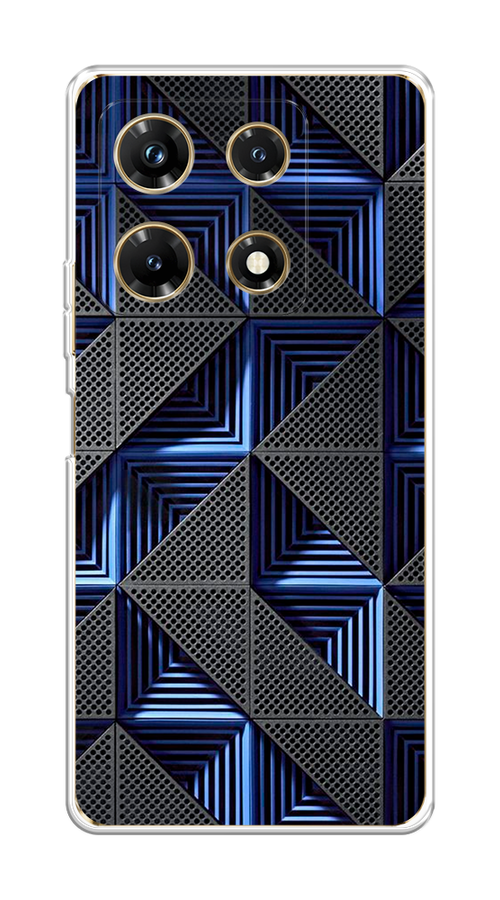 

Чехол на Infinix Note 30 Pro "IBM", Серый;синий, 3104550-3