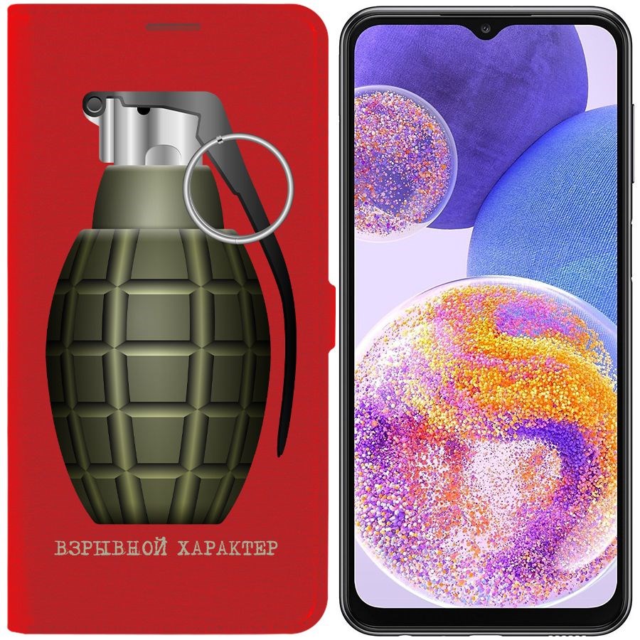 Чехол-книжка Eco Book для Samsung Galaxy A23 (A235) Взрывной характер