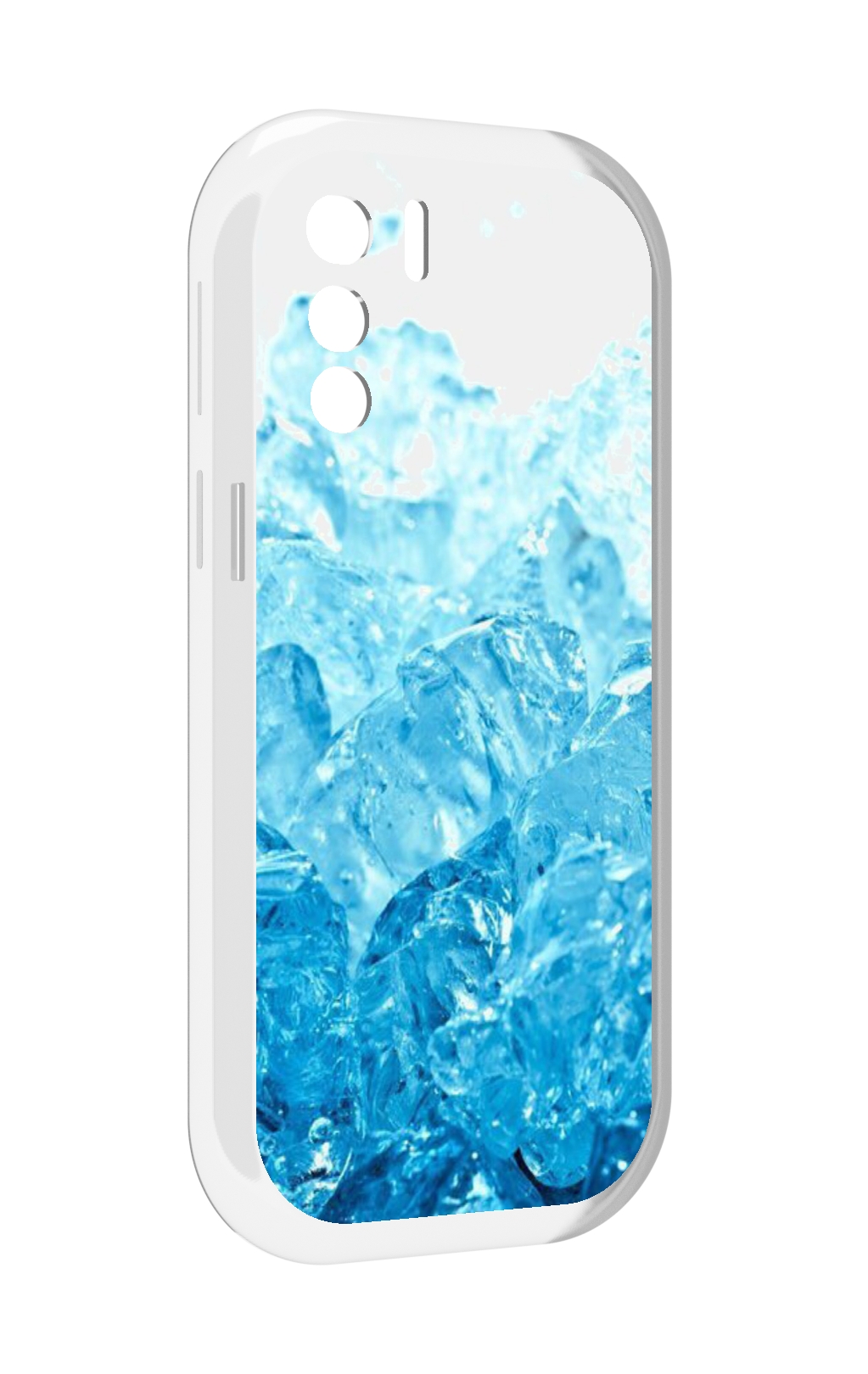 

Чехол MyPads кусочки-льда для UleFone Note 13P, Прозрачный, Tocco