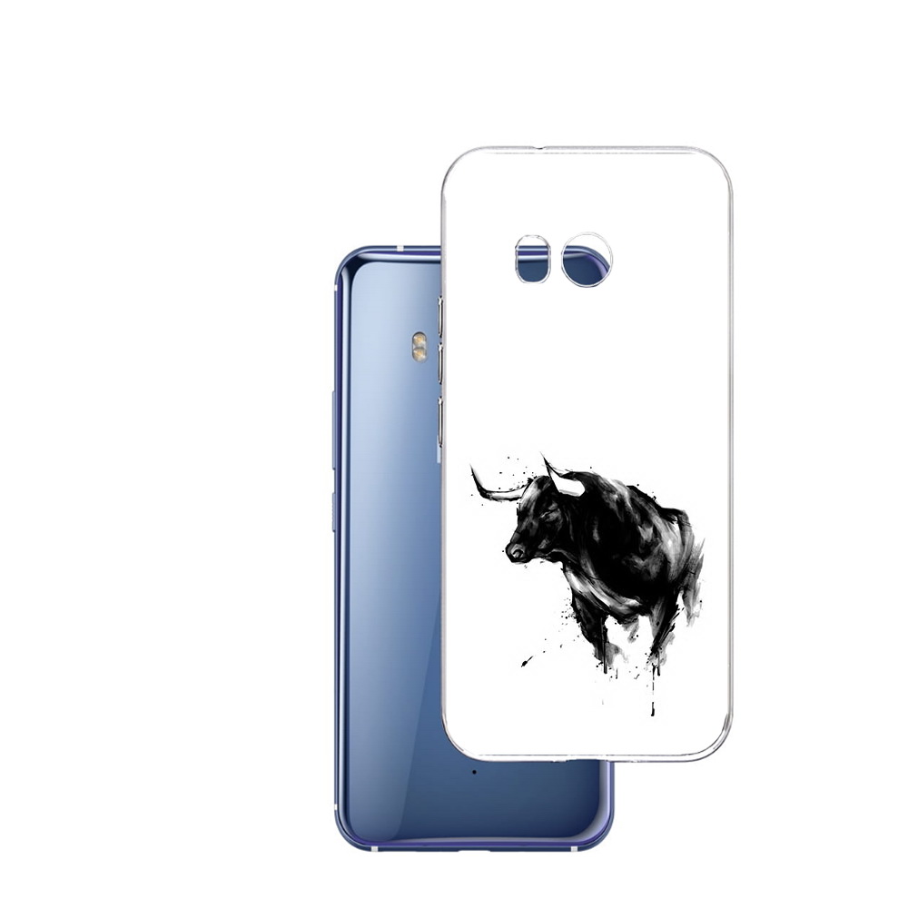 

Чехол MyPads Tocco для HTC U11 бык, Прозрачный, Tocco
