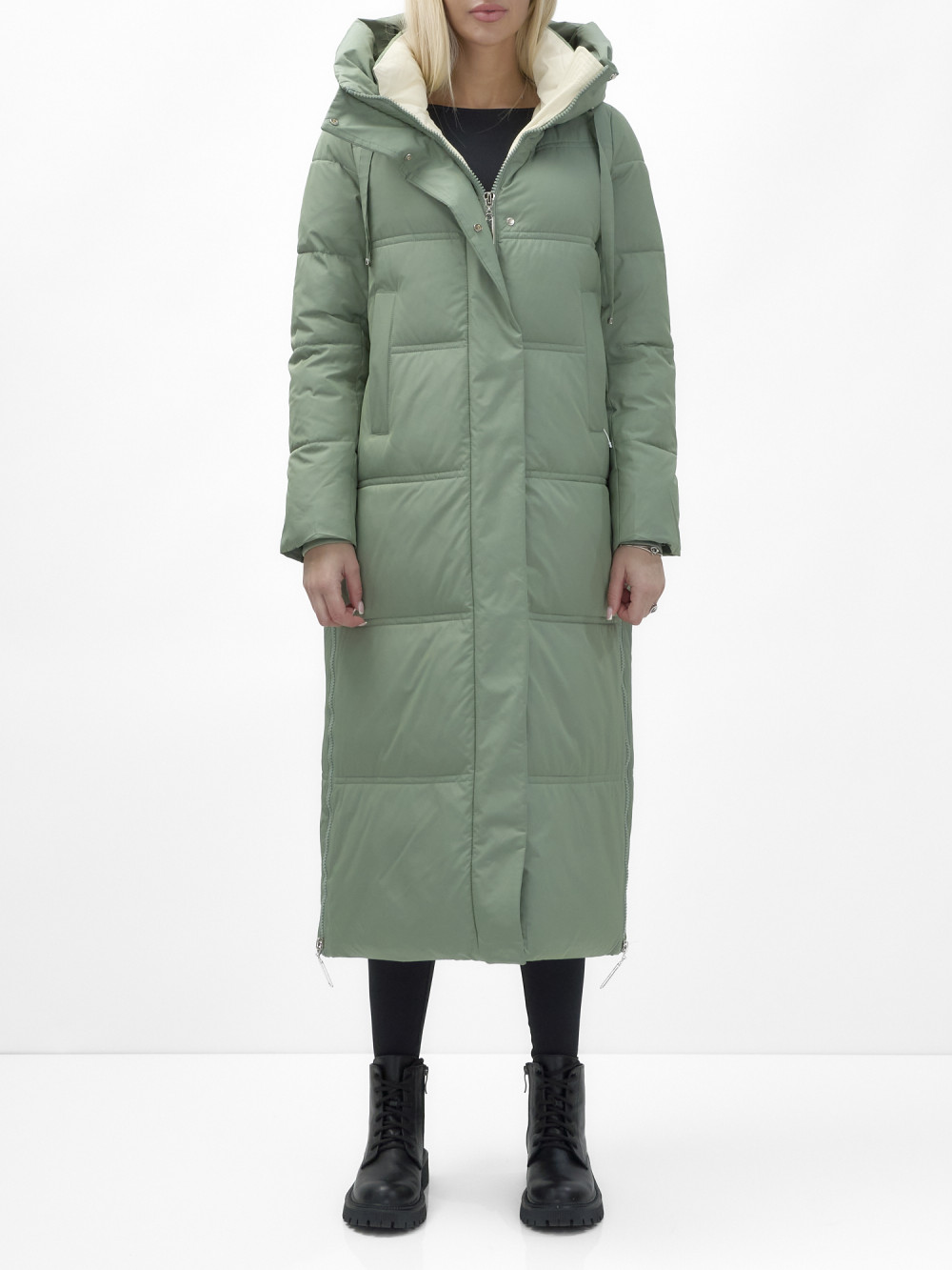 

Пальто женское NoBrand AD9625 зеленое XXL, Зеленый, AD9625