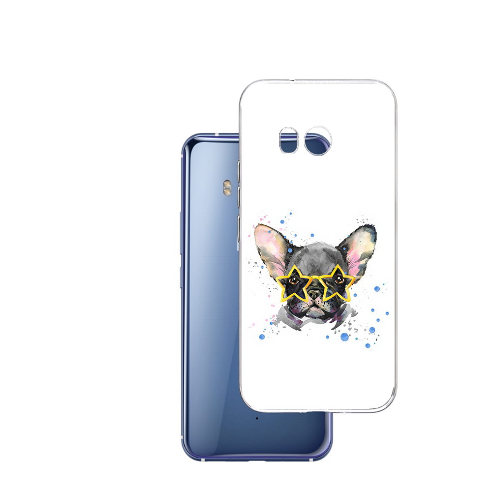 

Чехол MyPads Tocco для HTC U11 буля в очках, Прозрачный, Tocco