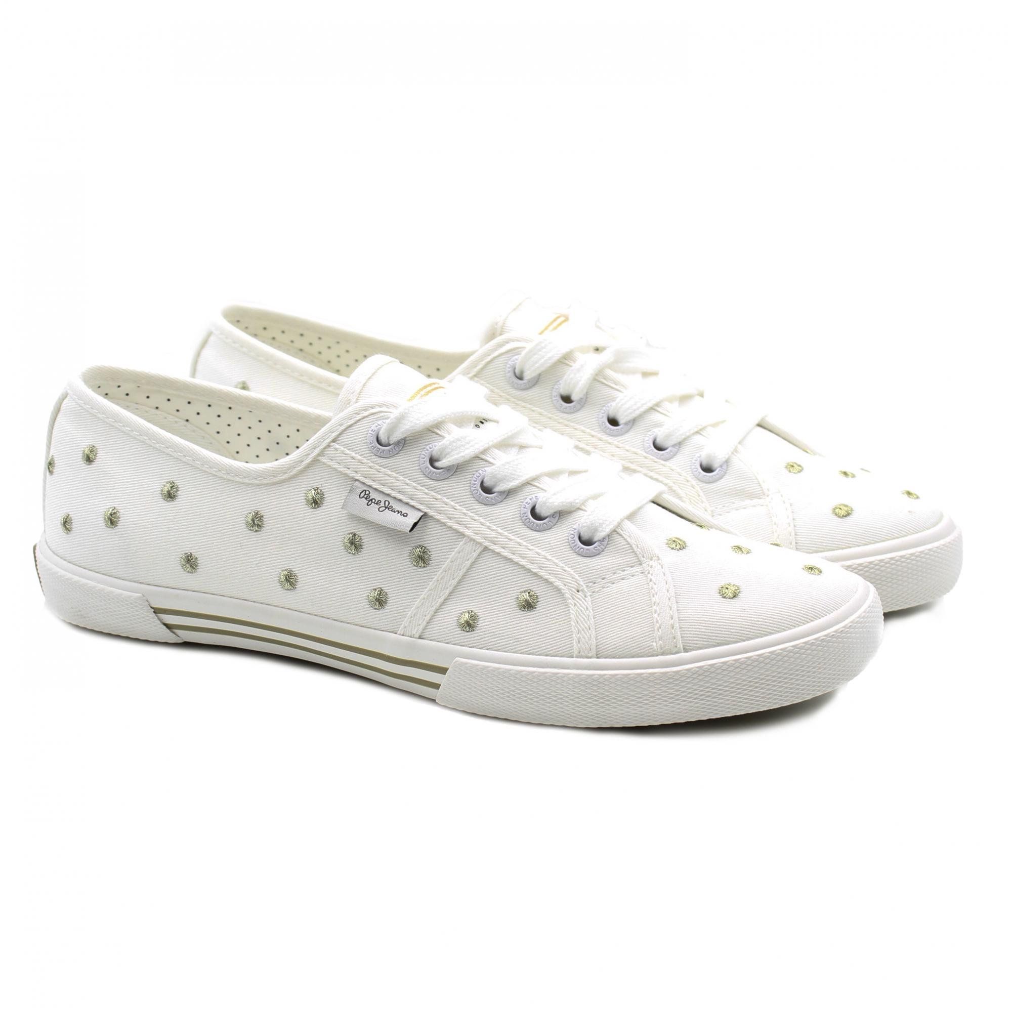 

Женщины кеды Pepe Jeans London(ABERLADY SWEET PLS31155), белые, ABERLADY SWEET PLS31155