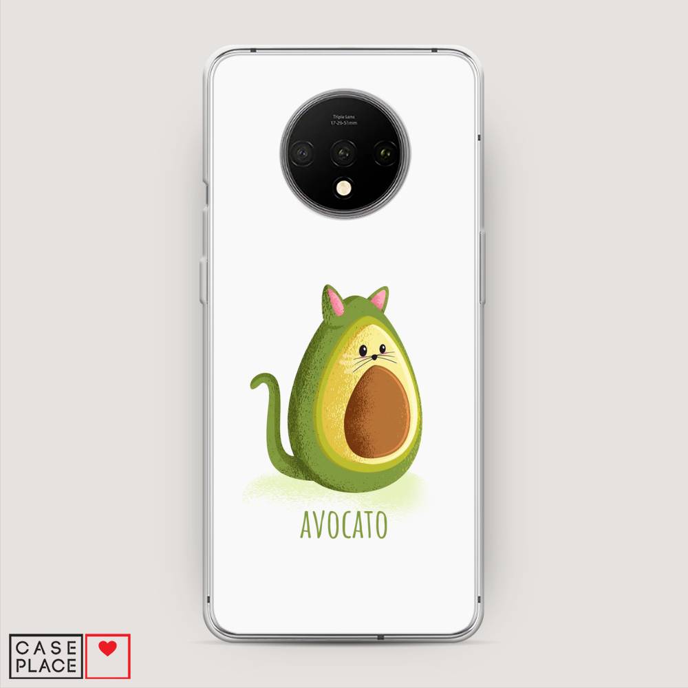 

Чехол Awog на OnePlus 7T / ВанПлас 7T "Avocato", Зеленый;коричневый, 150950-10