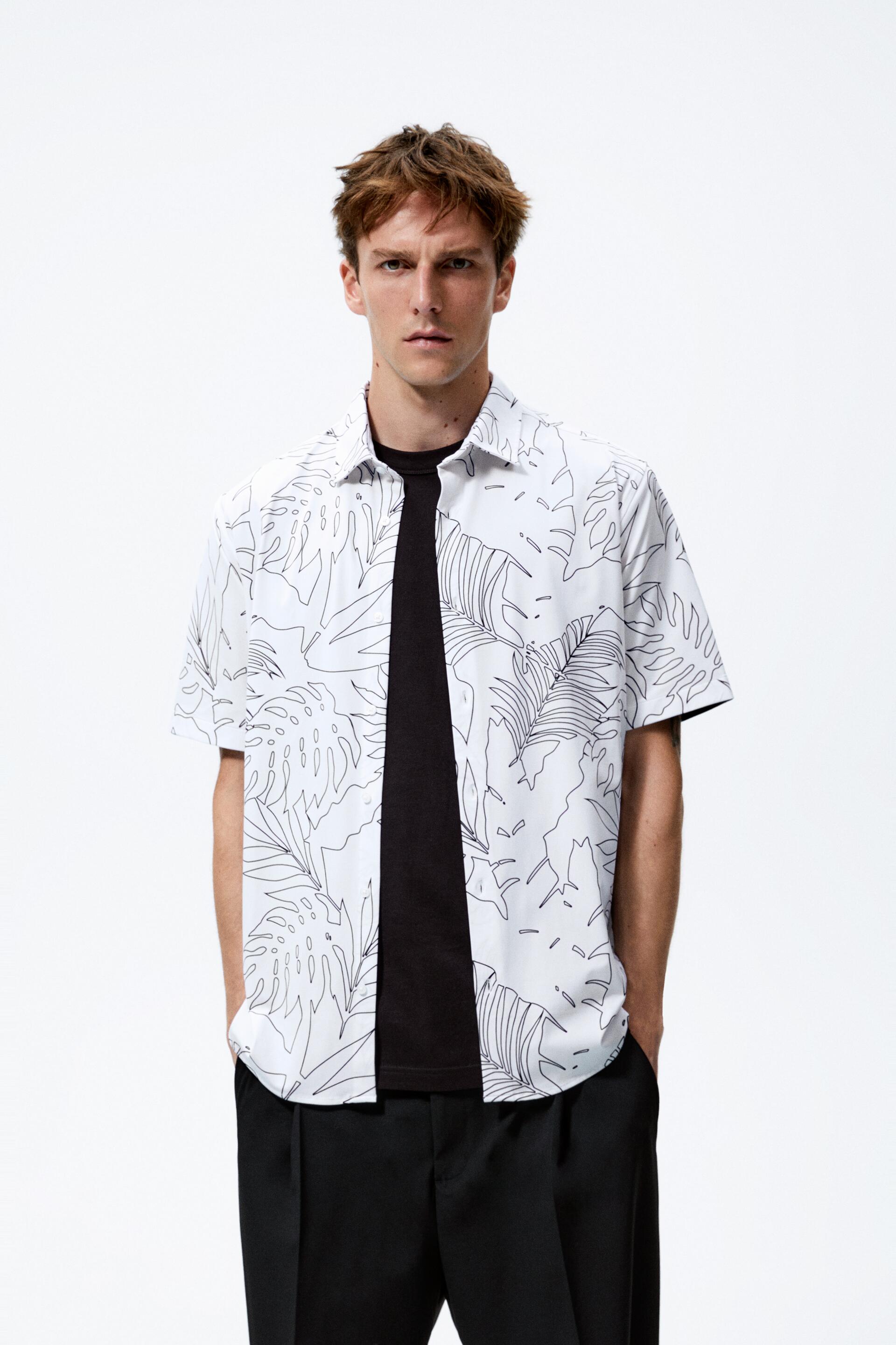 

Рубашка мужская ZARA 07545324 белая XL (доставка из-за рубежа), 07545324
