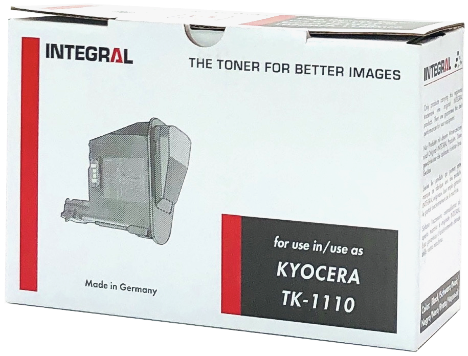 Картридж для лазерного принтера Integral TK-1110 черный для Kyocera