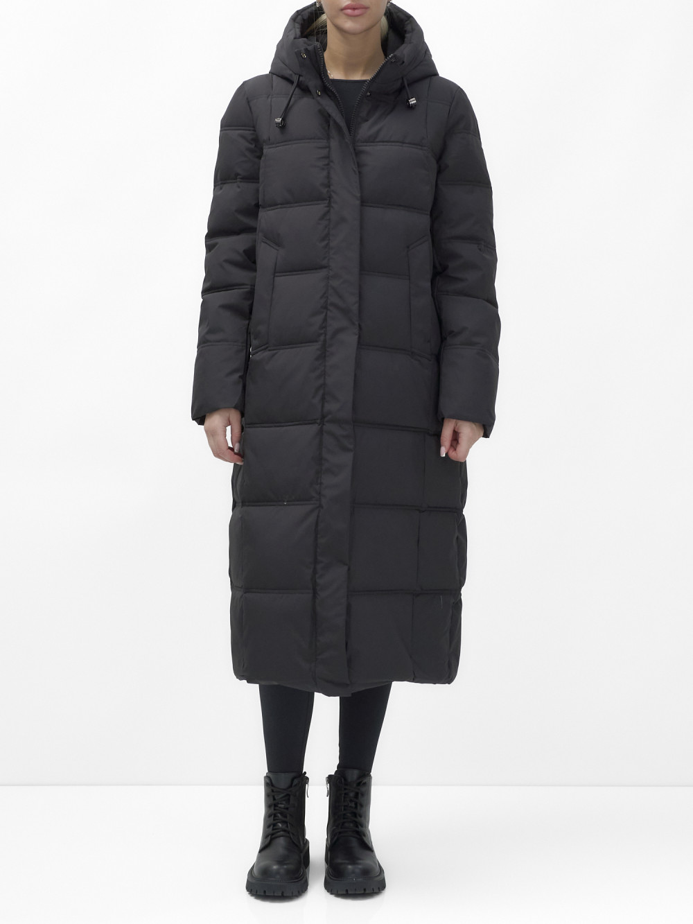 

Пальто женское NoBrand AD9627 черное XXL, Черный, AD9627