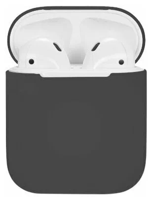 

Чехол силиконовый для Airpods 2 (15), черный