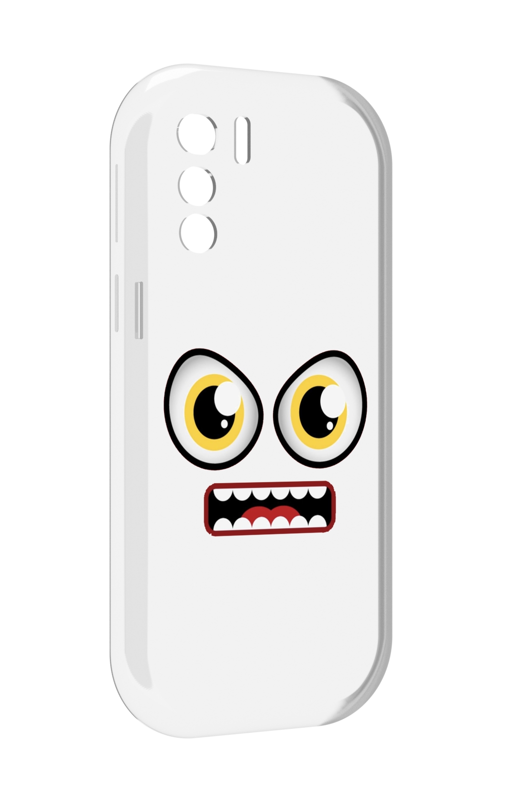 

Чехол MyPads красный злой смайлик для UleFone Note 13P, Прозрачный, Tocco
