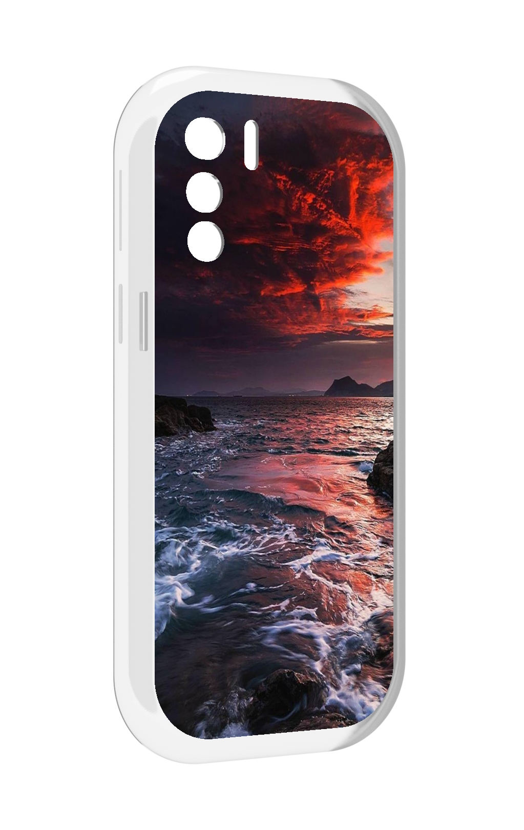 

Чехол MyPads красивый залив для UleFone Note 13P, Прозрачный, Tocco