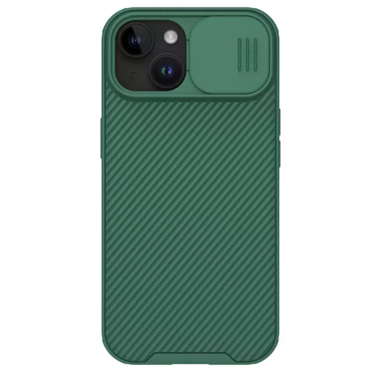 

Накладка Nillkin CamShield Pro Case Apple iPhone 15 Plus, зеленый, CamShield Pro Case